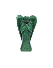 Green Aventurine Angel Crystal Statue