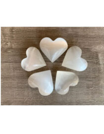 Selenite Hearts