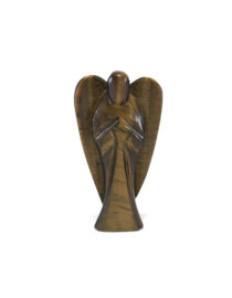 Tiger Eye Angel Crystal Statue