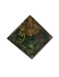 Green Aventurine Zibu Organ Pyramid