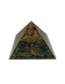 Green Aventurine Zibu Organ Pyramid