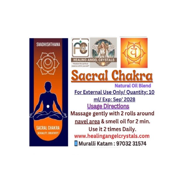 Chakra Oil for Sacral Chakra