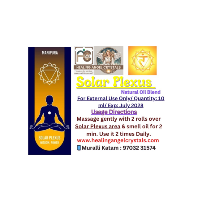 Chakra Oil for Solar Plexus Chakra