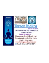 Chakra Oil for Throat Chakra