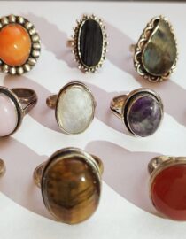 Crystal Finger Rings